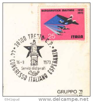 1973 Italia  Trento   Esperanto - Esperánto