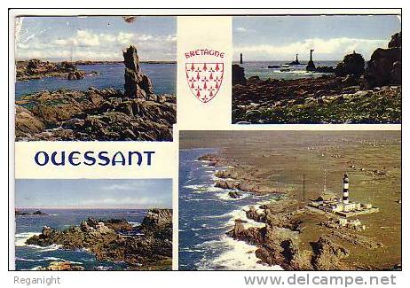 29 OUESSANT  !!! CPSM 3232 !!! Multivues   TOP - Ouessant