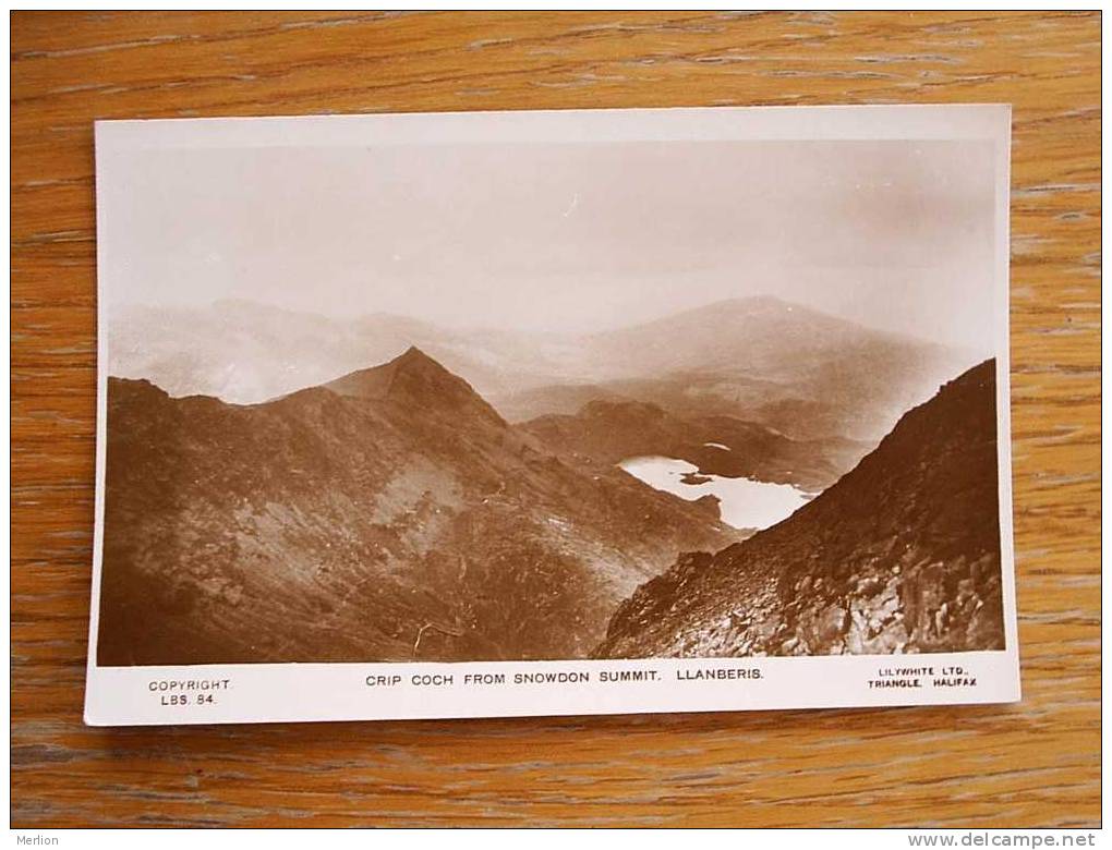 Llanberis Crip Coch Frem Snowdown Summit   VF 1930´s    D16429 - Caernarvonshire