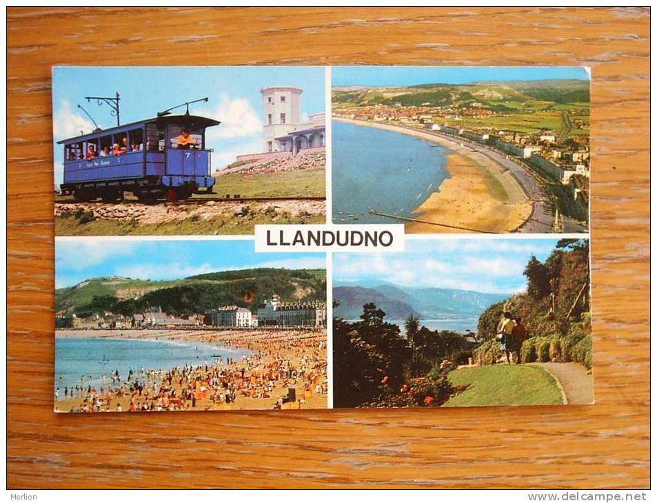 Llandudno -train     VF 1960´s    D16432 - Caernarvonshire