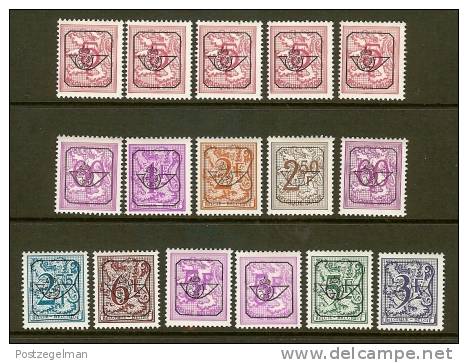 BELGIUM 1951 MNH Small Lot Stamp(s) Lions Precancelled - Typo Precancels 1951-80 (Figure On Lion)