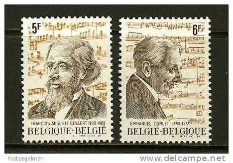 BELGIUM 1979 MNH Stamp(s) Music 2003-2004 2 Values Only - Unused Stamps