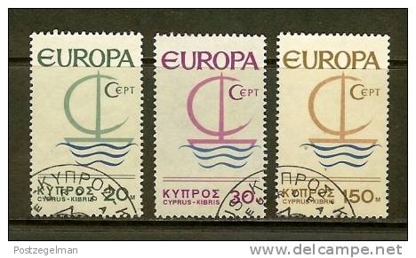 CYPRUS1966 CTO Stamp(s) Europe 270-272 - 1966