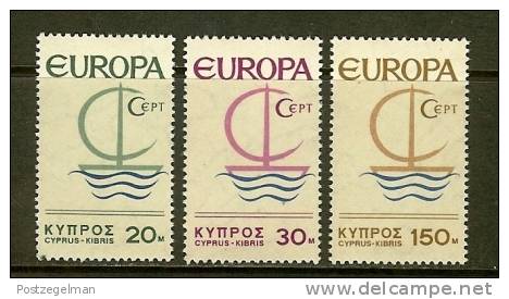 CYPRUS1966 MNH Stamp(s) Europe 270-272 - 1966