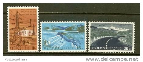 CYPRUS1967 MNH Stamp(s) Developments 287-291 3 Values Only - Unused Stamps