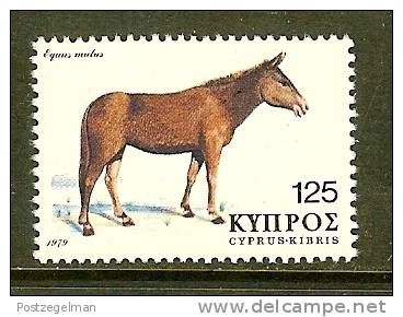 CYPRUS1979 MNH Stamp(s) Horse 507 1 Value Only - Horses