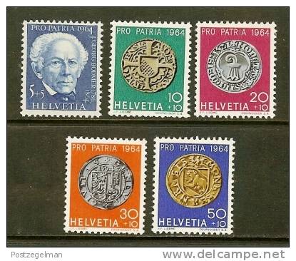 SWITZERLAND 1964 MNH Stamp(s) Pro-Patria 795-799 - Unused Stamps