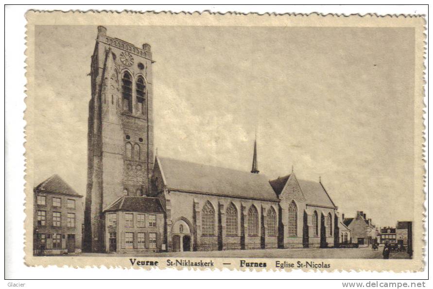 VEURNE  - St Niklaaskerk - FURNES - Eglise St-Nicolas - Uitg. F. De Cuyper 23 Groote Markt, Veurne - Veurne