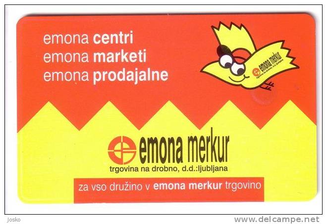 FAKSIMILE - Emona Merkur  ( Slovenia Rare Card - 19.927 Ex.) - Slovénie