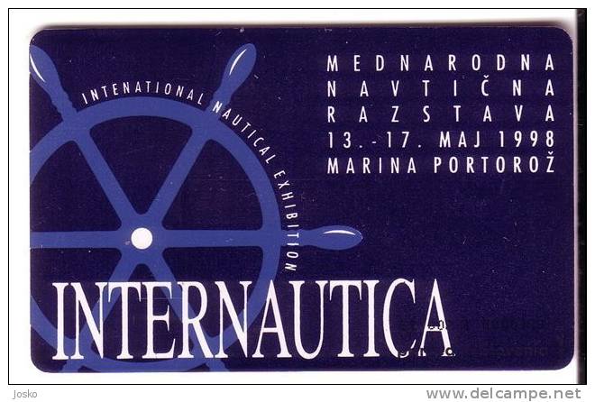 INTERNAUTICA - International Fair ( Slovenia Impulz Chip Card ) *** Foire - Messe - Feria - Fiera - Mart - Trade Event * - Slovenië