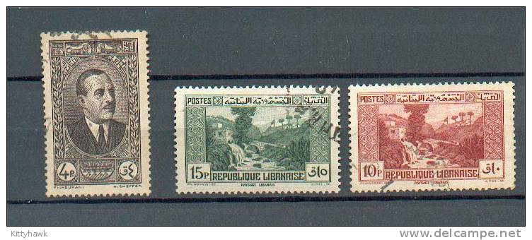 Lib 35 - YT 153-155-156 Obli - Used Stamps