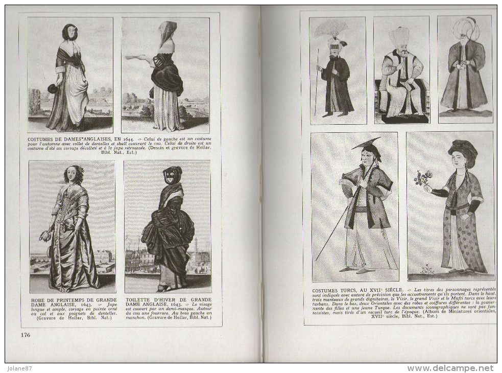 SUPERBE LIVRE SUR L HISTOIRE DU COSTUME  LES MODES AU XVII ET XVIIIe SIECLE  ANDRE BLUM   1928