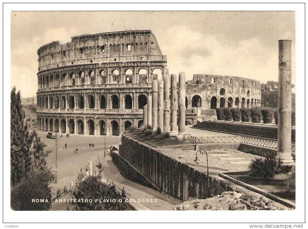 Anfiteatro Flavio O Colosseo-  ROMA - Colosseum