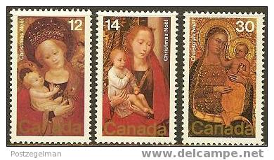 CANADA 1978 MNH Stamp(s) Christmas 708-710 #5694 - Unused Stamps