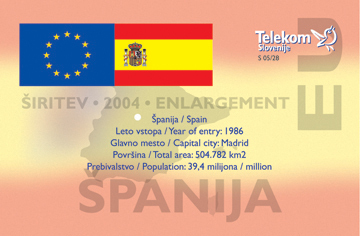 BARCELONA - SAGRADA FAMILIA  CATHEDRAL ( Slovenia Rare - Only 5.989 Ex ) Spain Espana Flag Drapeau Bandera Bandiera - Slowenien