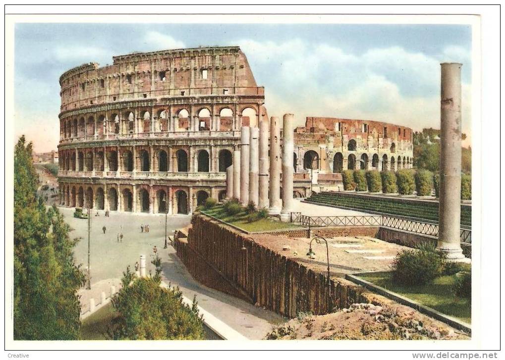 Anfiteatro Flavio O Colosseo-  ROMA - Coliseo