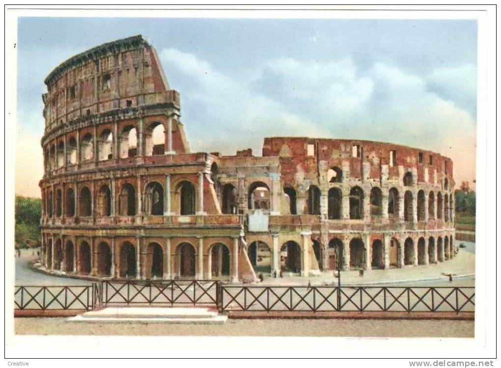 Anfiteatro Flavio O Colosseo-  ROMA - Coliseo