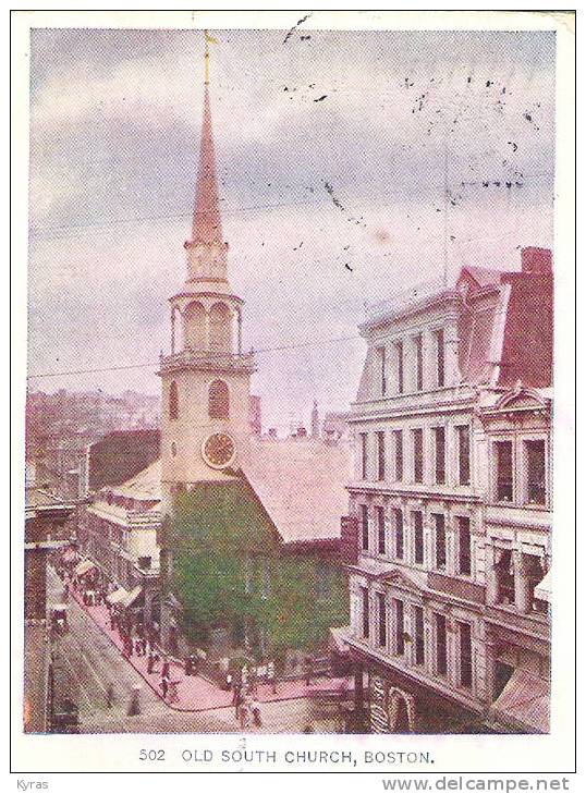 502 OLD SOUTH CHURCH    BOSTON - Boston