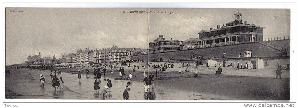 7443 - OSTENDE - Chalet - Plage " Carte Double" - Oostende