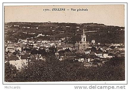 CPA 69 OULLINS - Vue Generale - Oullins