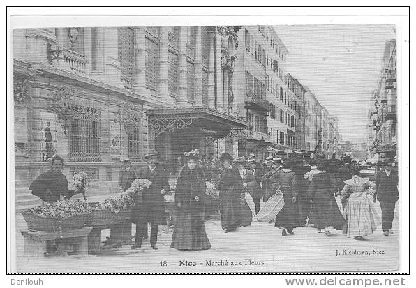 06 / FL/ NICE / Marché Aux Fleurs, N° 18 Kleidmann, ANIMEE * - Markets, Festivals