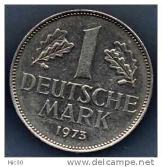 Allemagne 1 Mark 1973 J Ttb/sup - 1 Mark