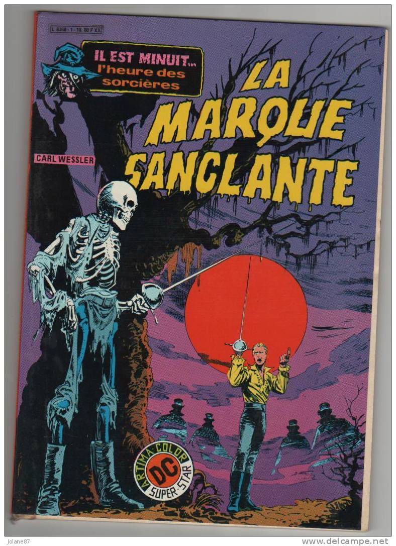 LA MARQUE SANGLANTE   IL EST MINUIT L´HEURE DES SORCIERES  CARL WESSLER - Andere & Zonder Classificatie