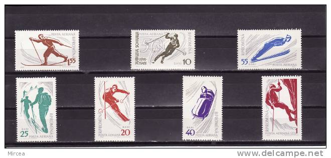 Roumanie Yv.no.PA 127/33 Neufs** - Unused Stamps