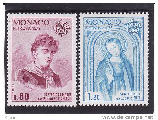 Monaco 1975 - Yv.no.1003/4 Neufs** - 1975