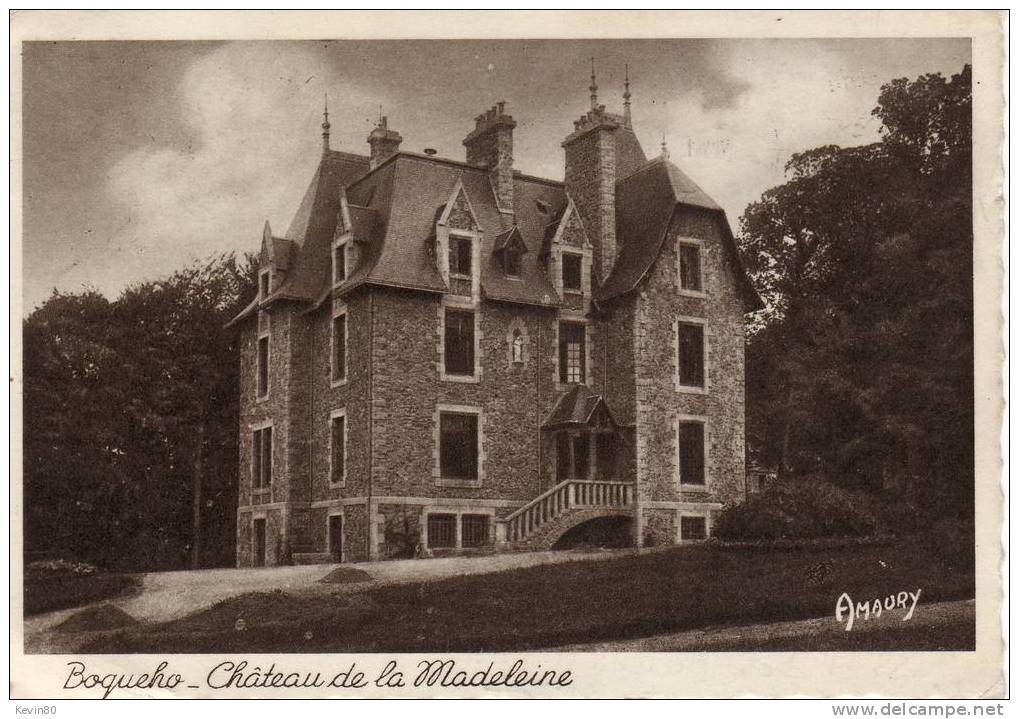 22 BOQUEHO Château De La Madeleine - Autres & Non Classés