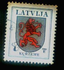 Latvia-LION- 1 Sant -1999 Year -stamp - O - Lettonie