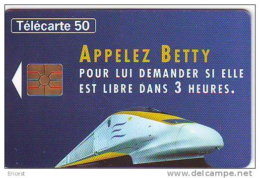 EUROSTAR BETTY 50U GEM2 07.97 ETAT COURANT - 1997