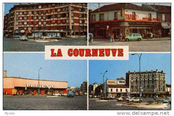 93 LA COURNEUVE Le Carrefour Des 4 Routes - La Courneuve