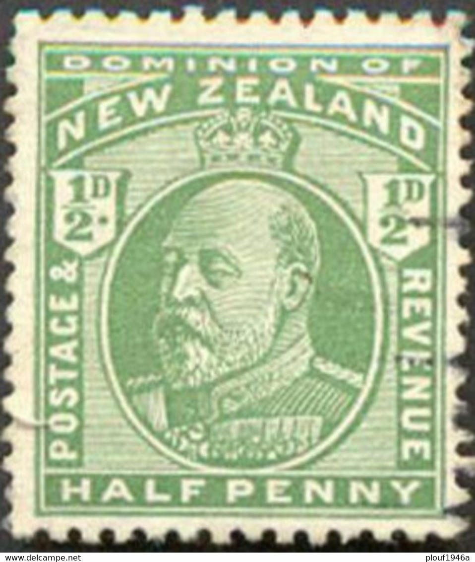 Pays : 362,1 (Nouvelle-Zélande : Dominion Britannique) Yvert Et Tellier N° :   135 (o) - Used Stamps