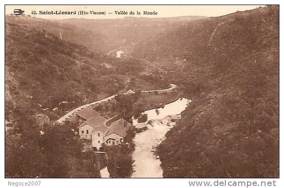 ST-Léonard : 87~~la Vallée De La Maude - Saint Leonard De Noblat