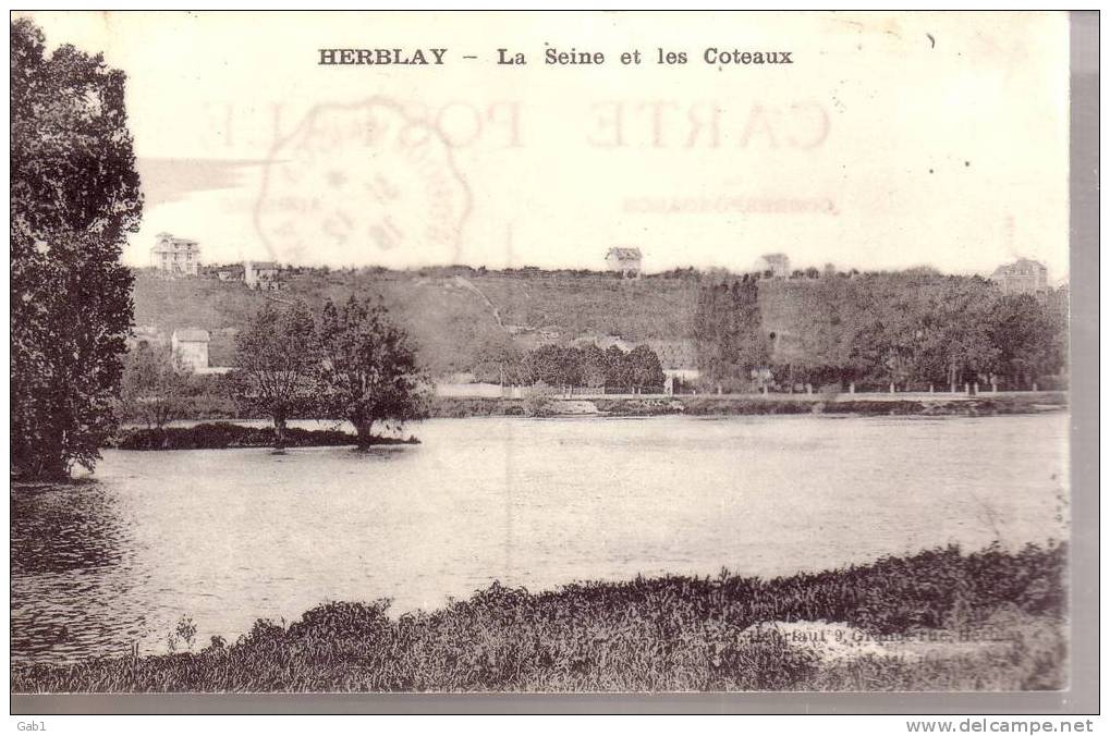 95 --- Herblay --- La Seine Et Les Coteaux - Herblay