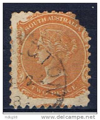 AUS+ SA Südaustralien 1868 Mi 34 Df - Used Stamps