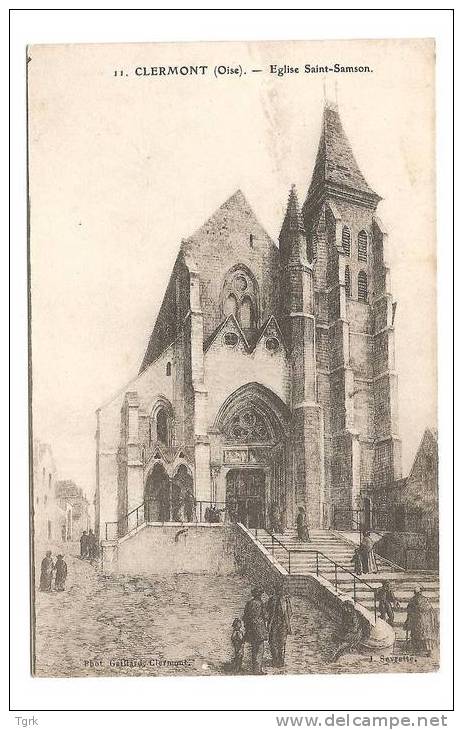Clermont L'église Saint Samson - Clermont