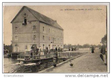 MONTREUIL Sur MAINE....L'Ecluse - Houseboats