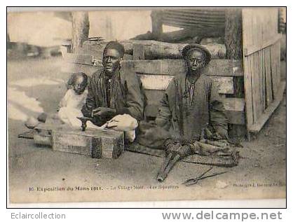 BIJOUTIERS...Expo Du MANS 1911...Village Noir - Craft