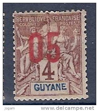 GUYANE N°  67 * - Ongebruikt