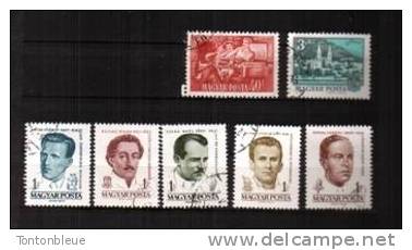 Lot De 7 Timbres Sur Divers Themes - Personnages - Etc... - Errors, Freaks & Oddities (EFO)