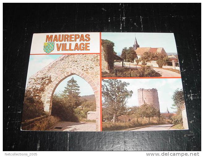 MAUREPAS VILLAGE - L'EGLISE ET LA TOUR - 78 YVELINES - CARTE POSTALE FRANCE - Maurepas
