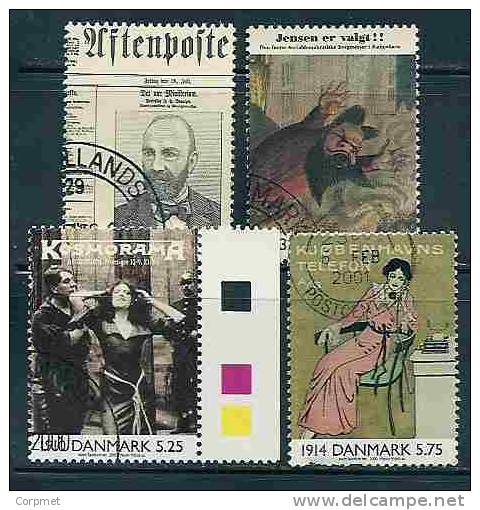 DENMARK - Le 20e Siecle  (I) - Yvert # 1237/1240  - VF USED - Used Stamps