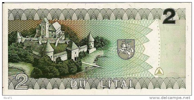 2 Litai    "LITUANIE "     1993   UNC      Bc 65 - Litouwen