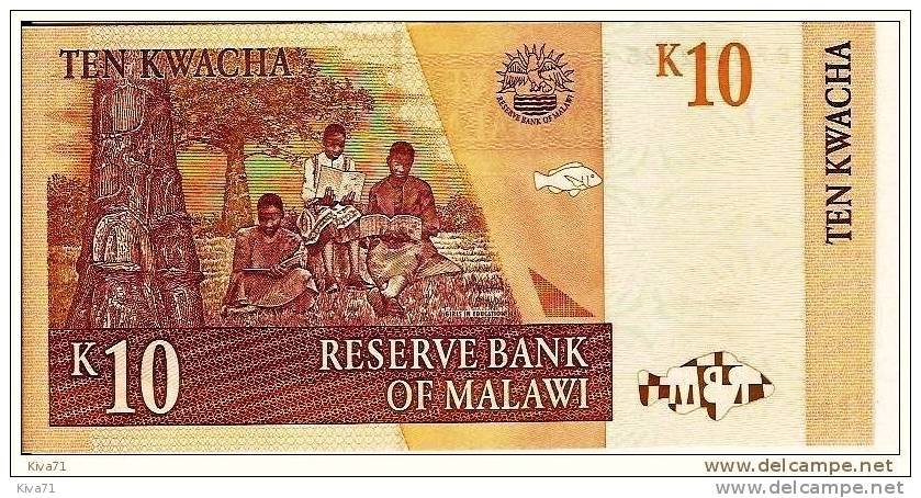 **2004** 10 Kwacha "MALAWI"  1er Juin 2004  UNC  Bc106 - Malawi