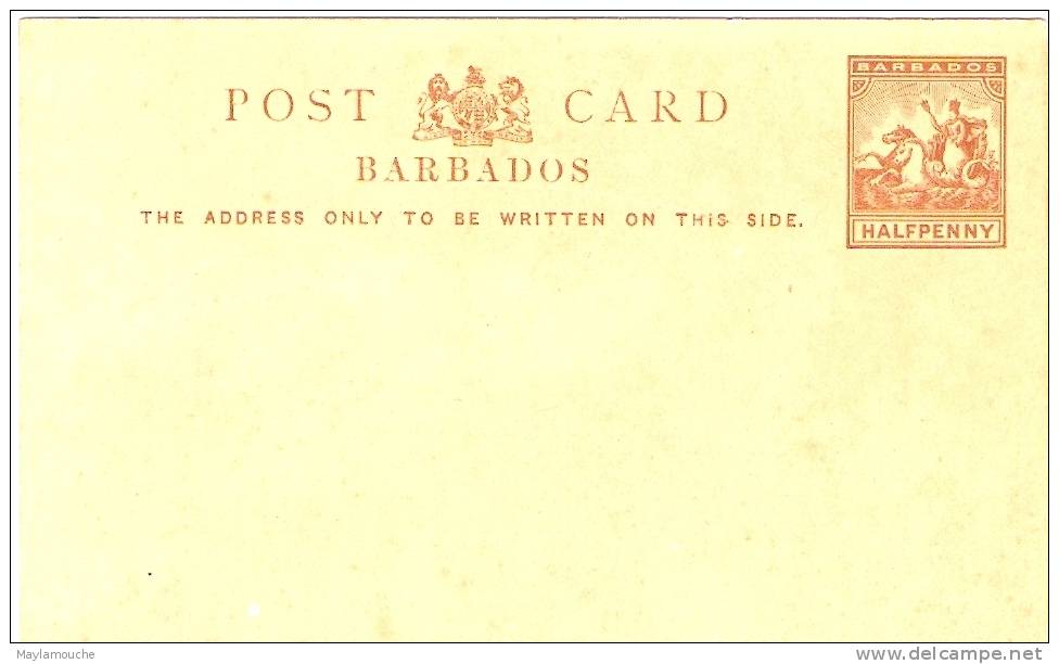 Barbados (vendue Pour Le Timbre Barbades - Barbados