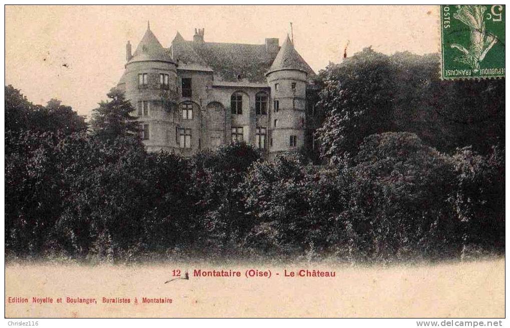 60 MONTATAIRE Le Château  Beau Plan - Montataire