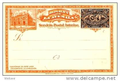 GU064 / GUATEMALA -  P 8(1897)** - Guatemala