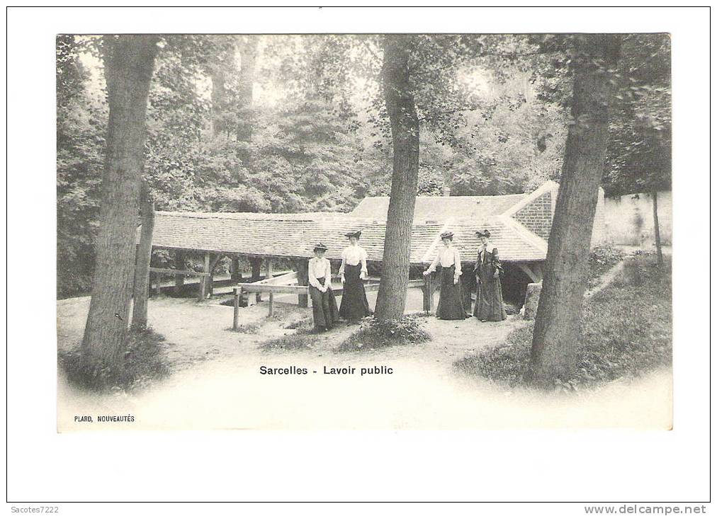 SARCELLES  LAVOIR PUBLIC - Sarcelles